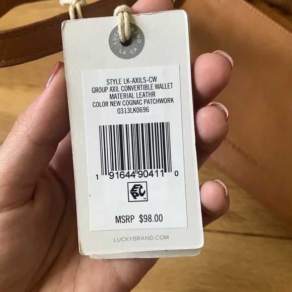 NWT lucky brand leather purse - Picture 3 of 6